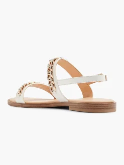 White Sandal Decorative Necklace