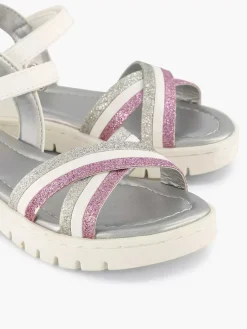 White Sandal Glitter