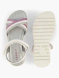 White Sandal Glitter