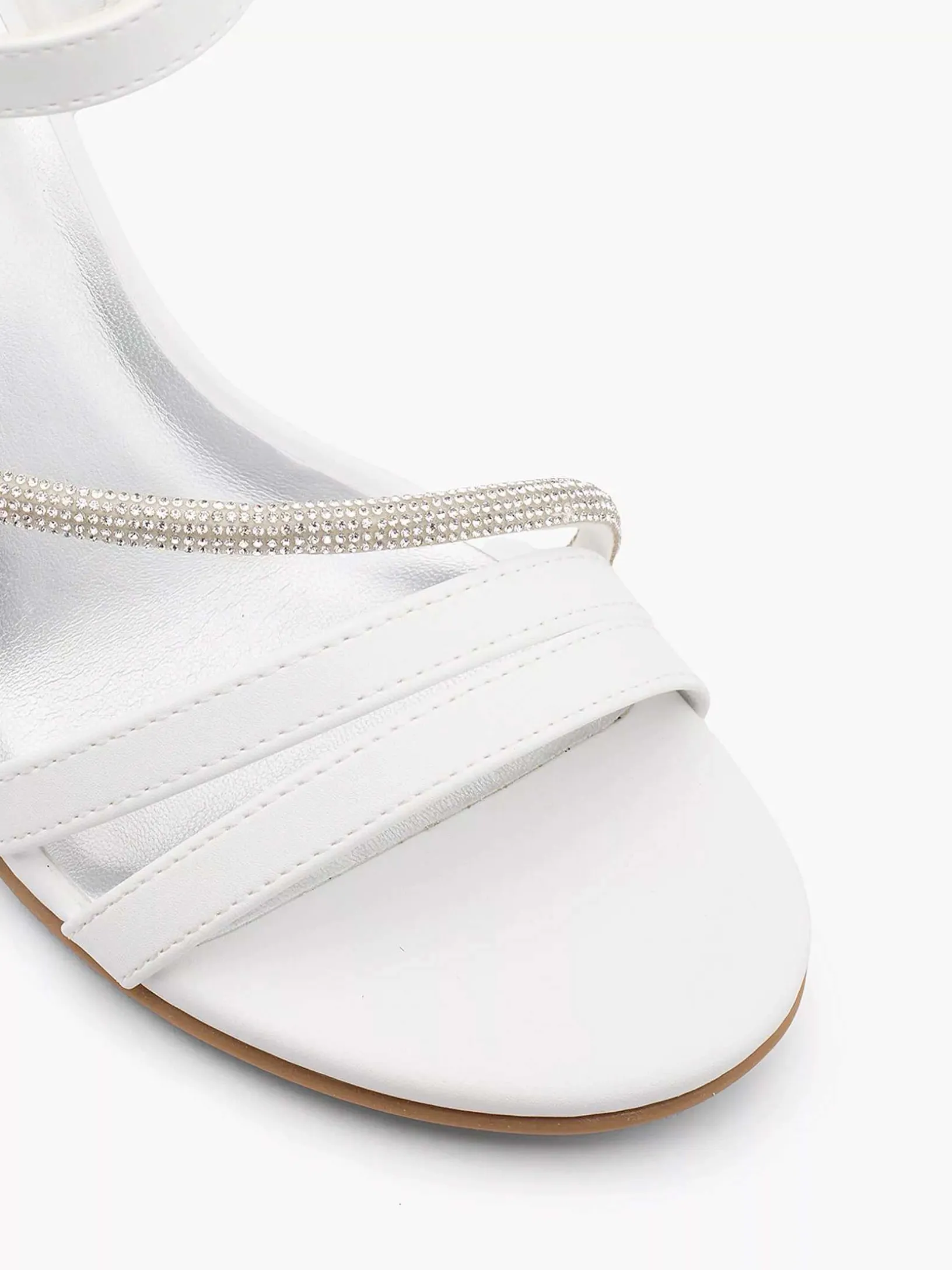 White Sandalette