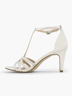 White Sandalette Stones