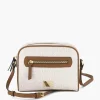 White Shoulder Bag Print