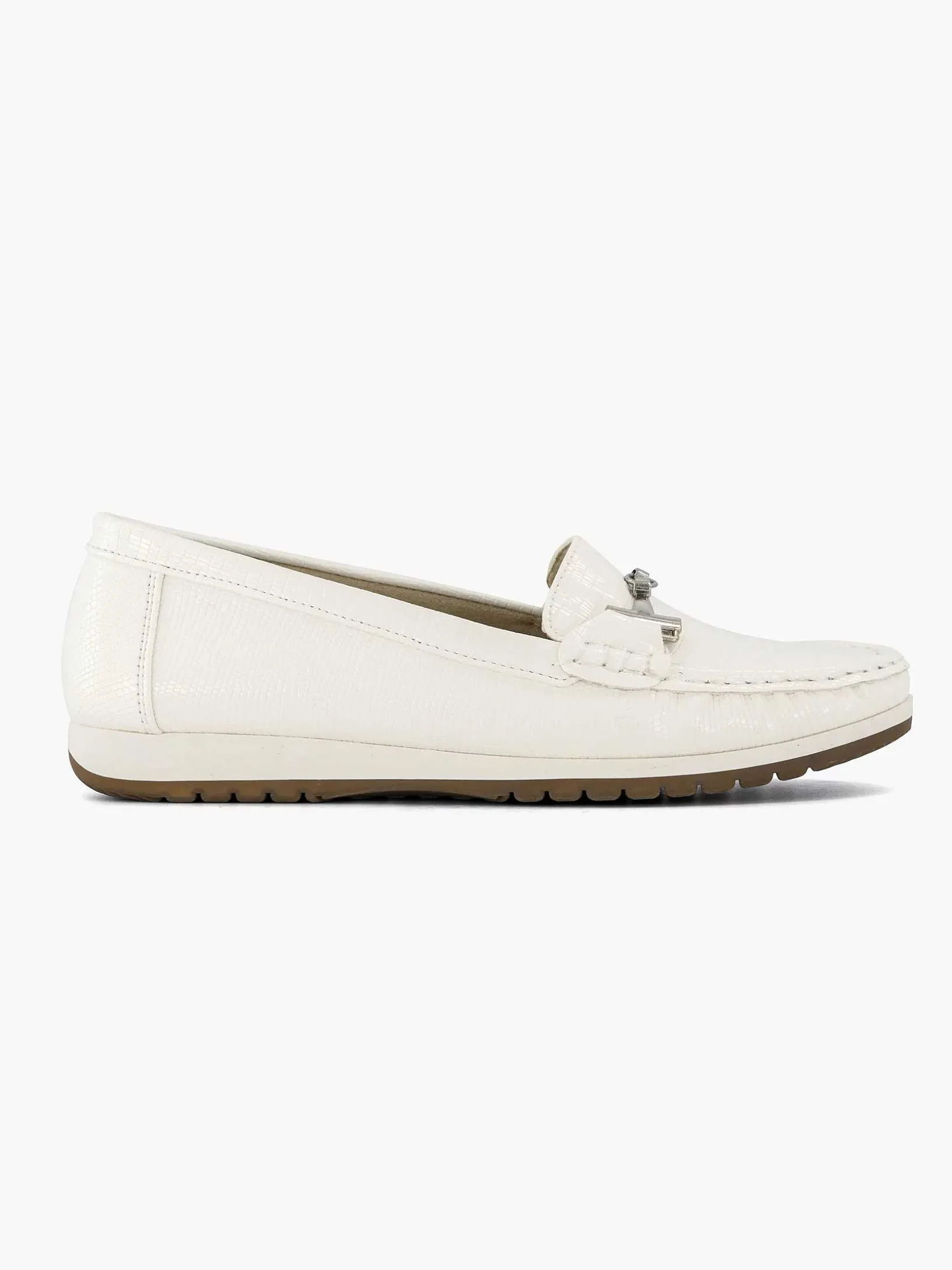 White Slip-On Decorative Necklace