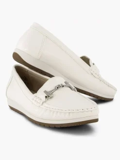 White Slip-On Decorative Necklace