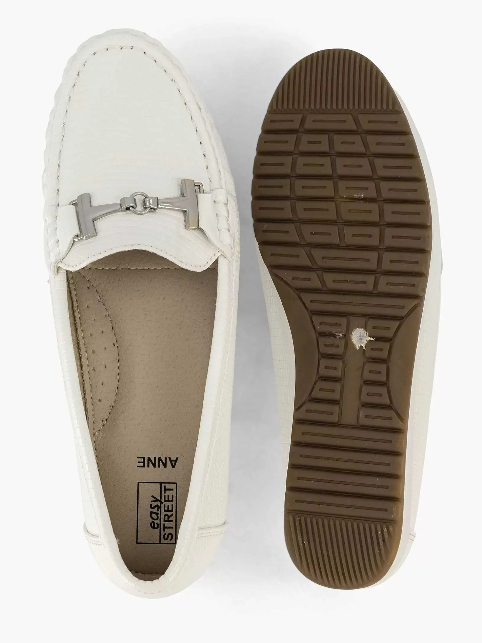 White Slip-On Decorative Necklace