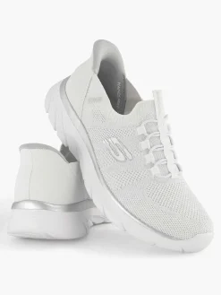 White Sneaker Swift Fit - Hands Free Sole Provider