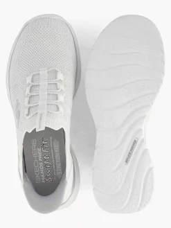 White Sneaker Swift Fit - Hands Free Sole Provider