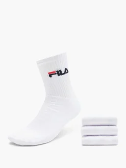 White Sports Sock 3 Pack
